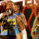 Enzo Amore (left), Colin Cassady, Carmella